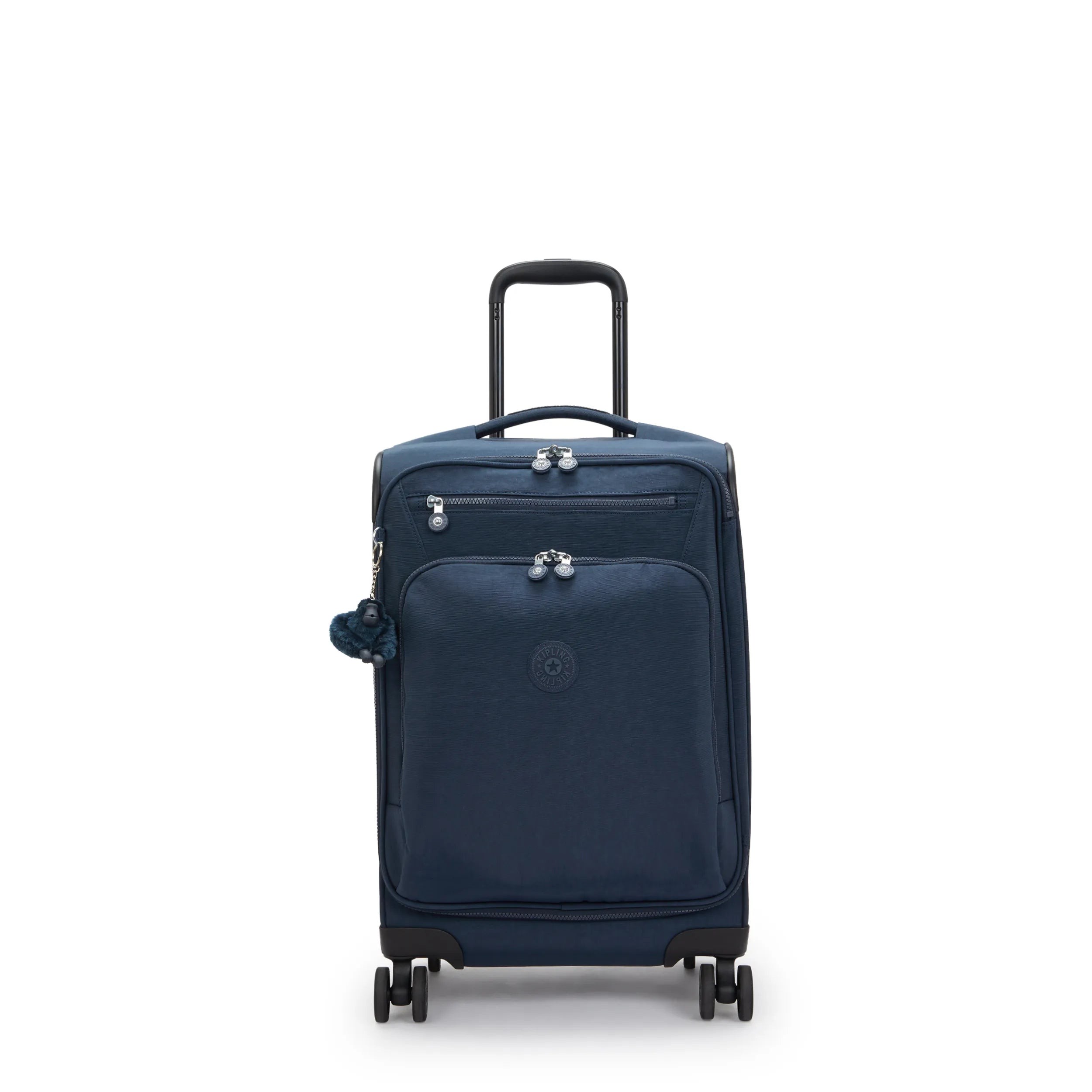 Kipling Trolley De Viaje Pequeño Con Ruedas Y Asa Extensible Azul 100% Polyamide