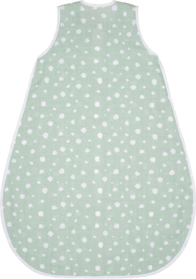 Emma & Noah Schlafsack 0.5 TOG, Punkte Mint 70cm