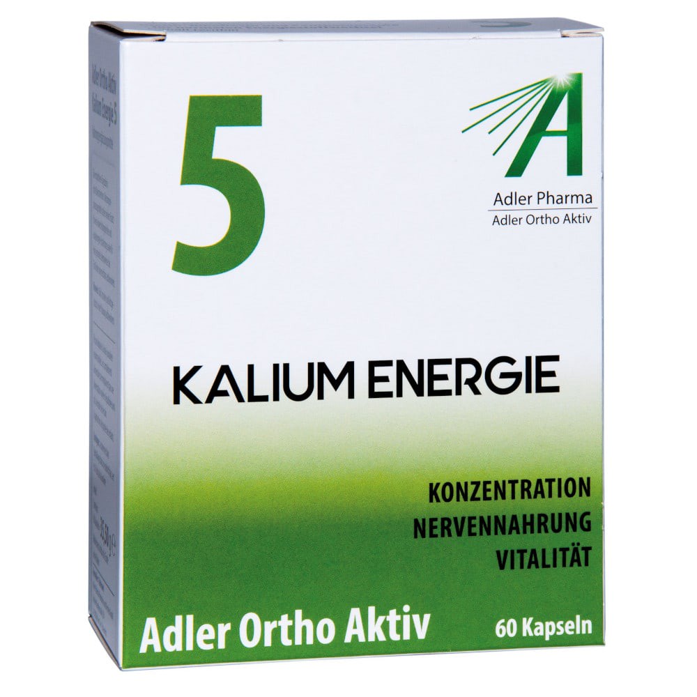 Adler Ortho Aktiv Nr. 5 ? Kalium Energie 60 St Kapseln