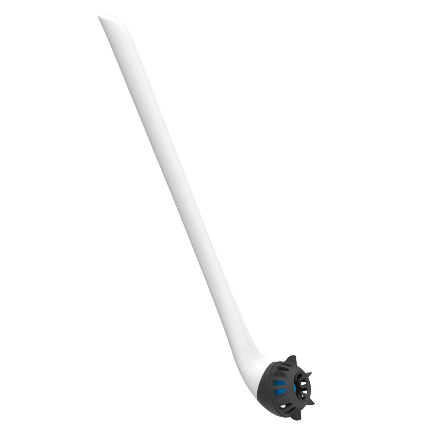 WC-Bürste - 2 in 1-Klick-System - weiß/schwarz