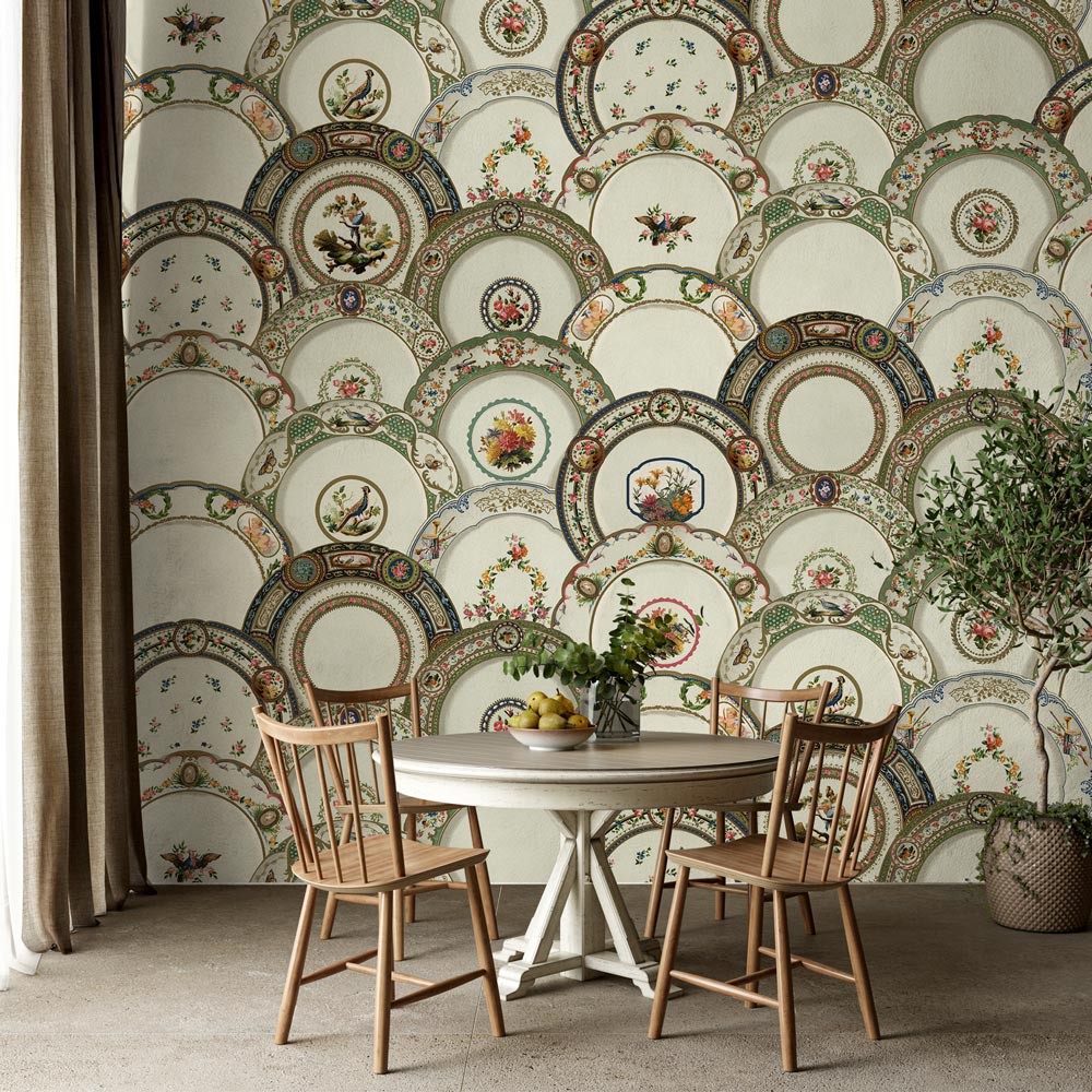 Fototapete Alte Teller