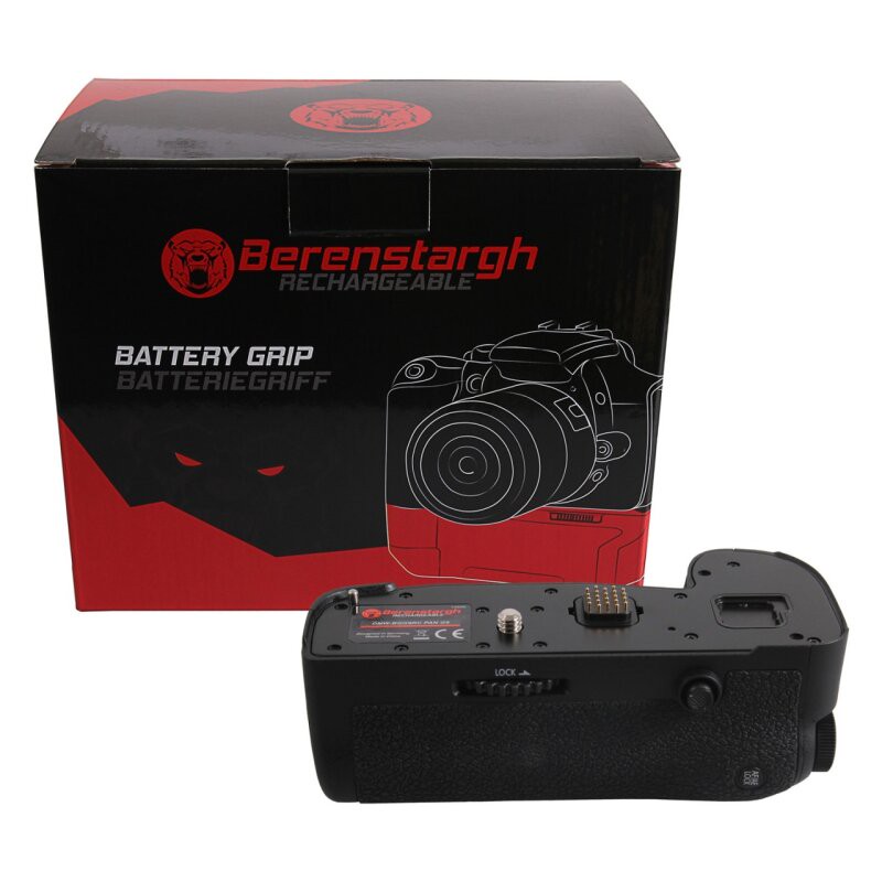 Berenstargh Batteriegriff für Panasonic G9 DMW-BGGH9RC für 1 x DMW-BLF19 Akku inkl. Fernbedienung