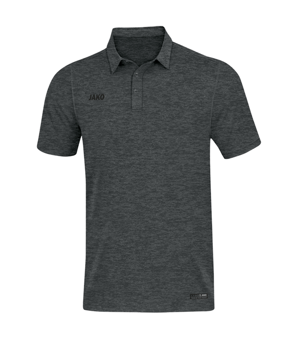 JAKO Premium Basics Poloshirt Grau F21