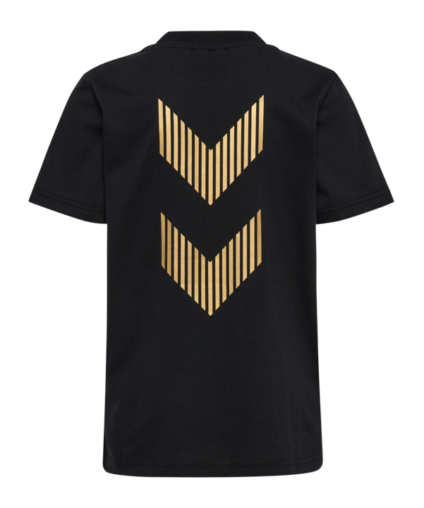 Hummel hmlE24C Cotton T-Shirt Kids Schwarz F2128