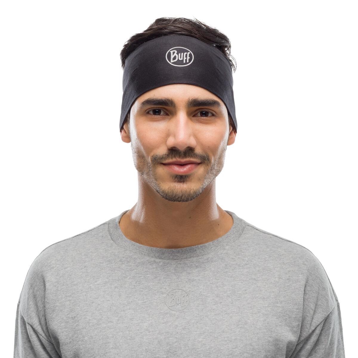 BUFF® Headband - CoolNet® UV+ Stirnband Solid Black
