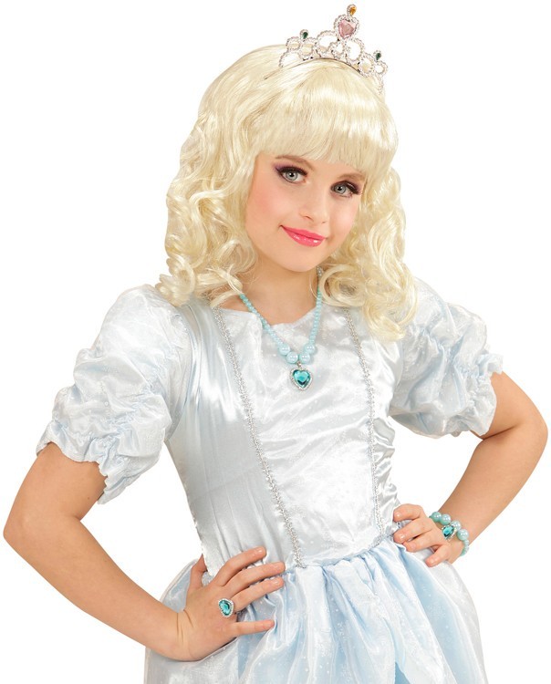 Herz Prinzessin Blue Schmuckset Für Mädchen | Wir machen Party.de |