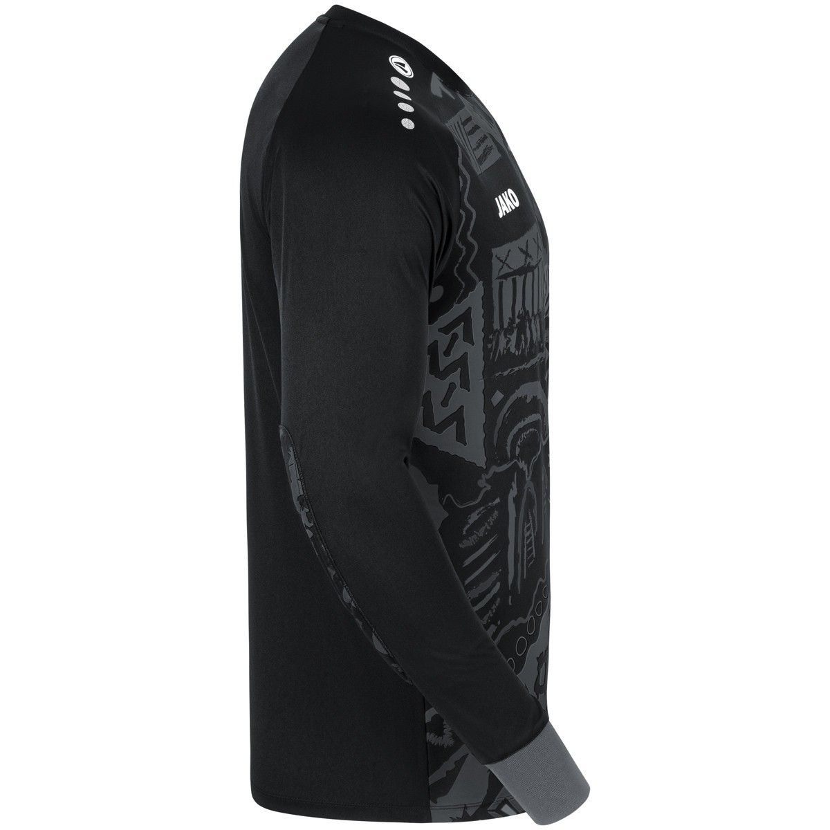 JAKO TW-Trikot Tropicana (schwarz/anthrazit / Größe L / Unisex)