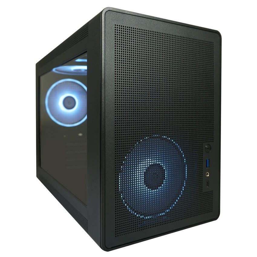 LC Power Gaming-PC Gehäuse LC-716MB-ON Micro-ATX-Tower schwarz