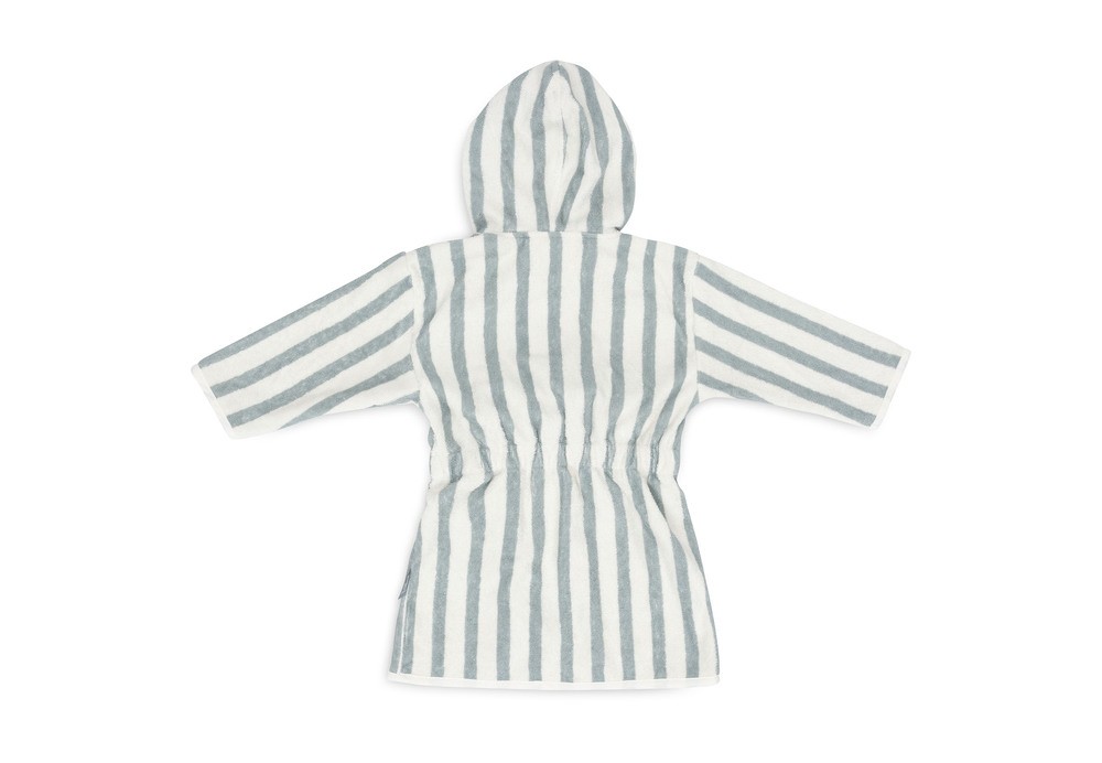 Jollein Bademantel 3-4 Jahre Stripe Frottee Sea Green