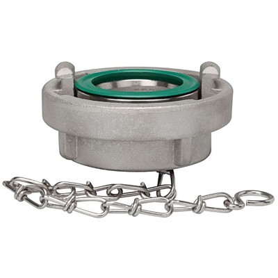 Storz-Blindkupplung, Kette, Edelstahl V4A, Storz-Größe 25-D, KA 31mm