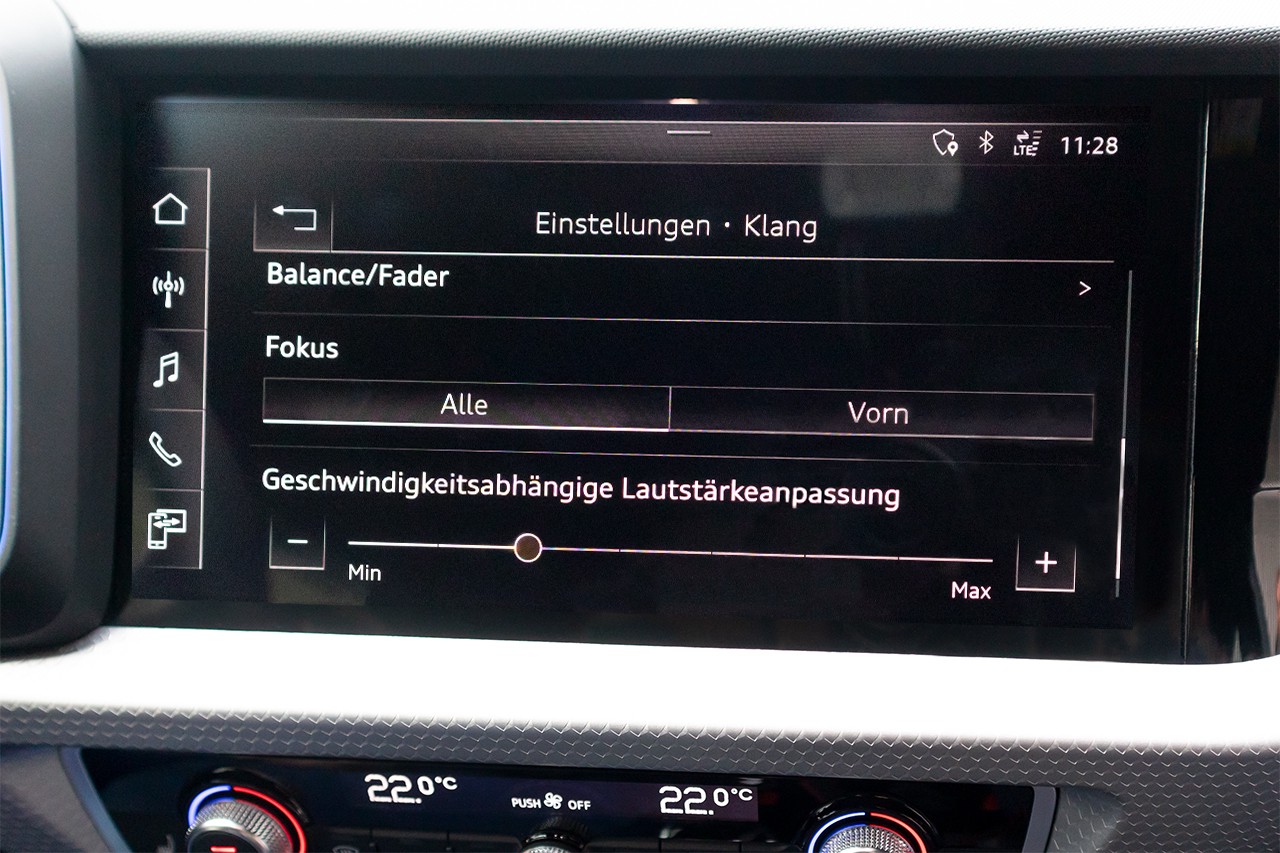 Komplettset Lautsprecher aktiv Soundsystem für Audi A1 GB