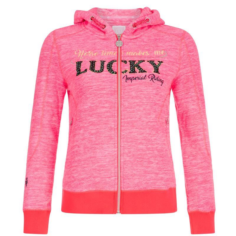 Imperial Riding Fleecejacke CHALLENGE diva pink M