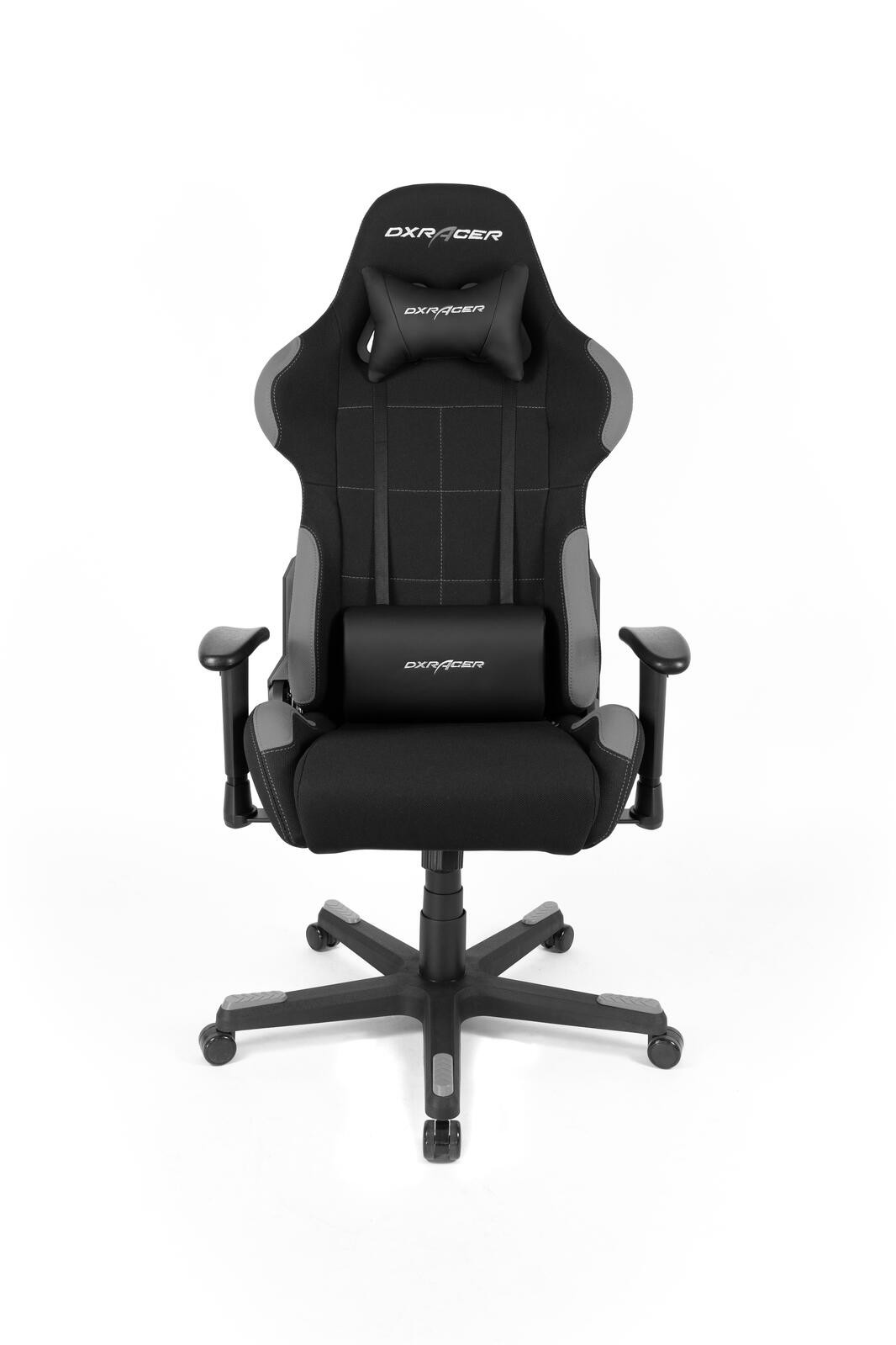 DXRacer Formula Serie OH-FD01-NG Gaming-Stuhl - Regular / L - EPU Kunstleder (wasserabweisend) - schwarz/grau