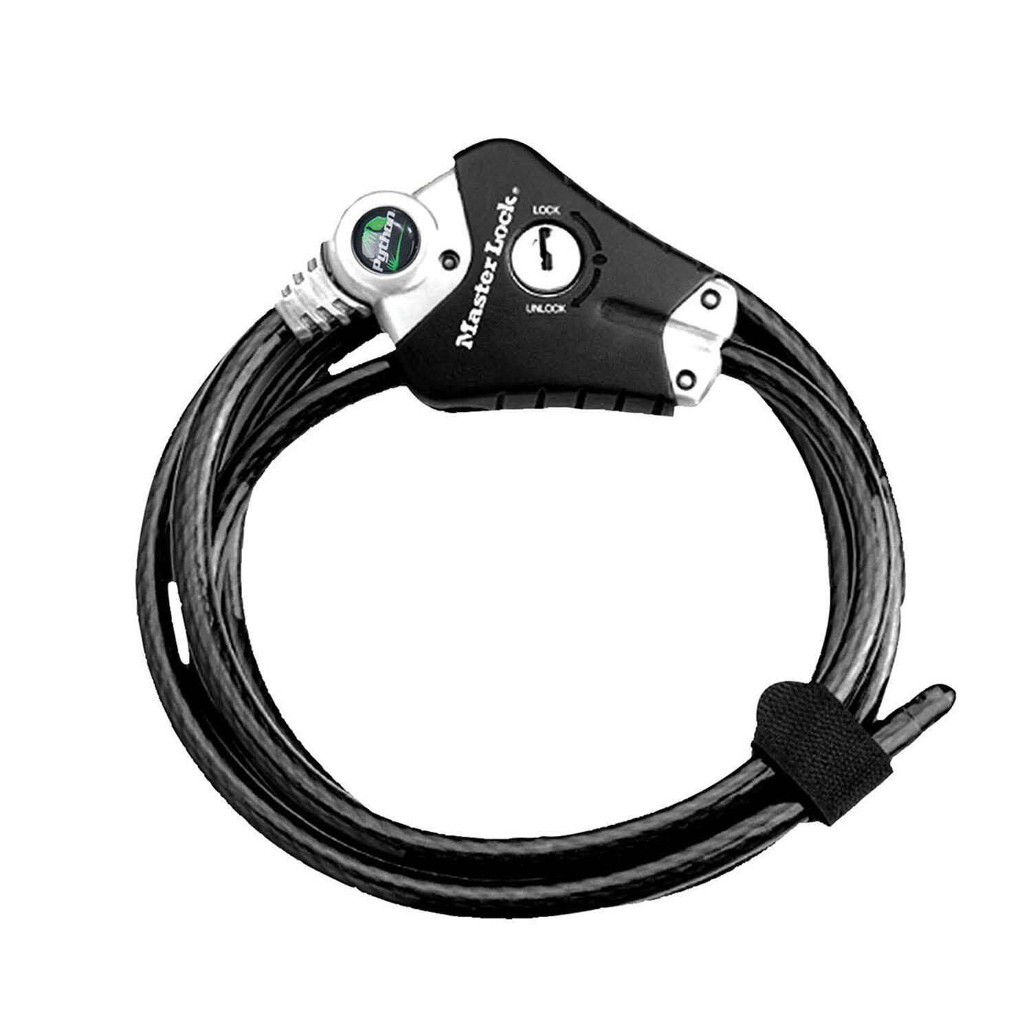 Master Lock® Fahrradschloss 1.8 m schwarz