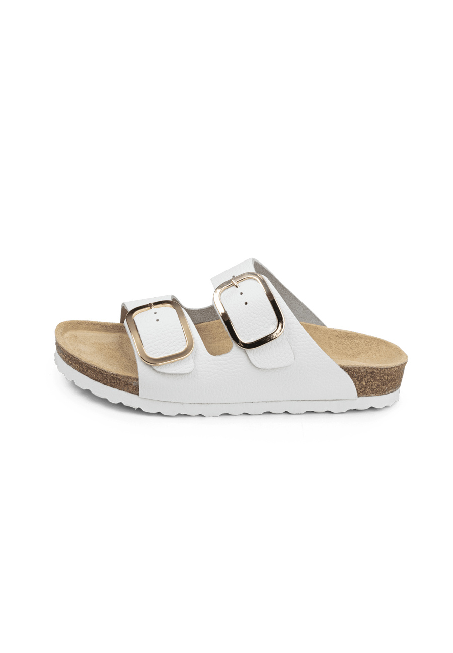 Bezaubernde Pantolette Vollrindleder