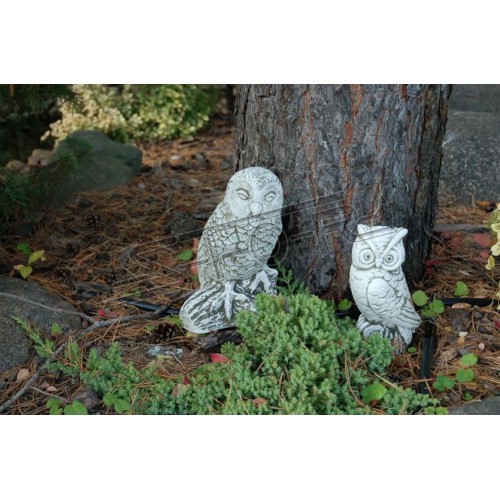 Garten Dekoration Eule Terrasse Stein Figuren Natur Figur Dekorative Statue