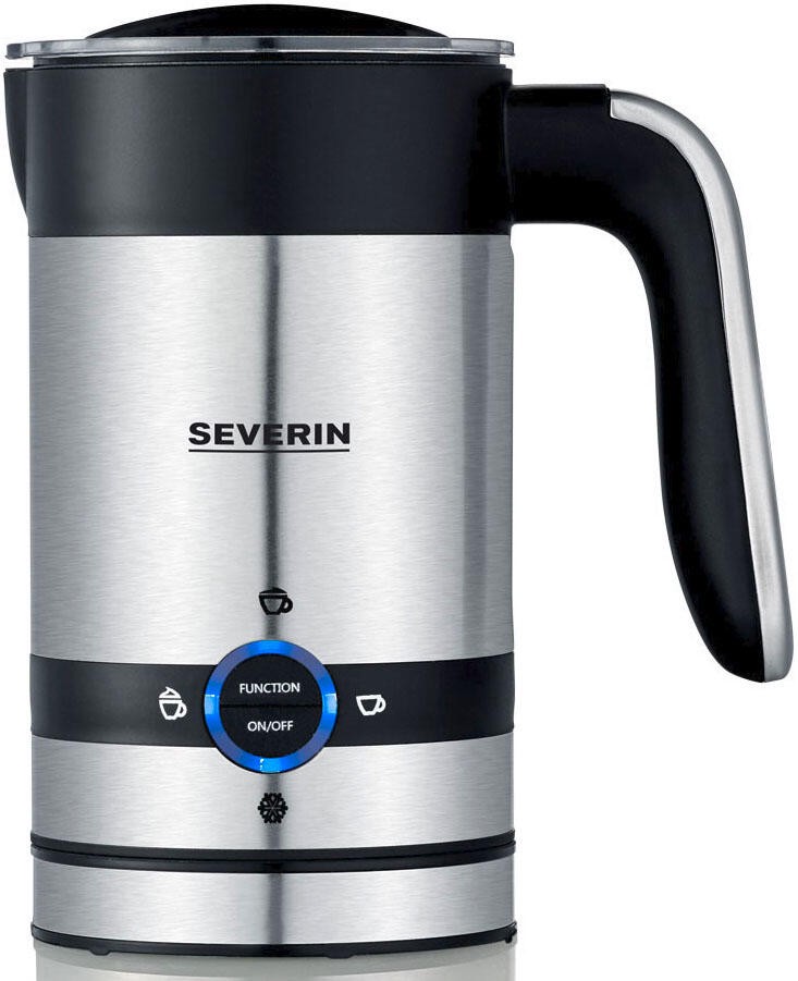 SEVERIN SM 3584 Milchaufschäumer schwarz/Edelstahl