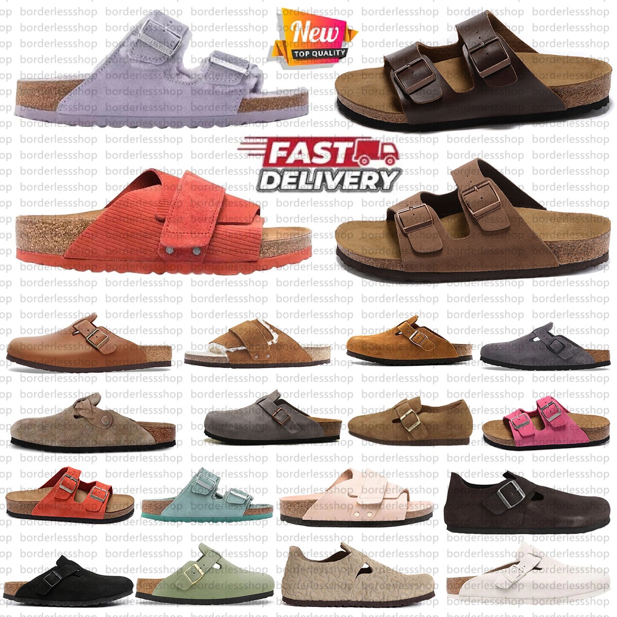 With Box birkenstock slippers birkenstsocks birkenstockk clog sandals birkinstocksandal