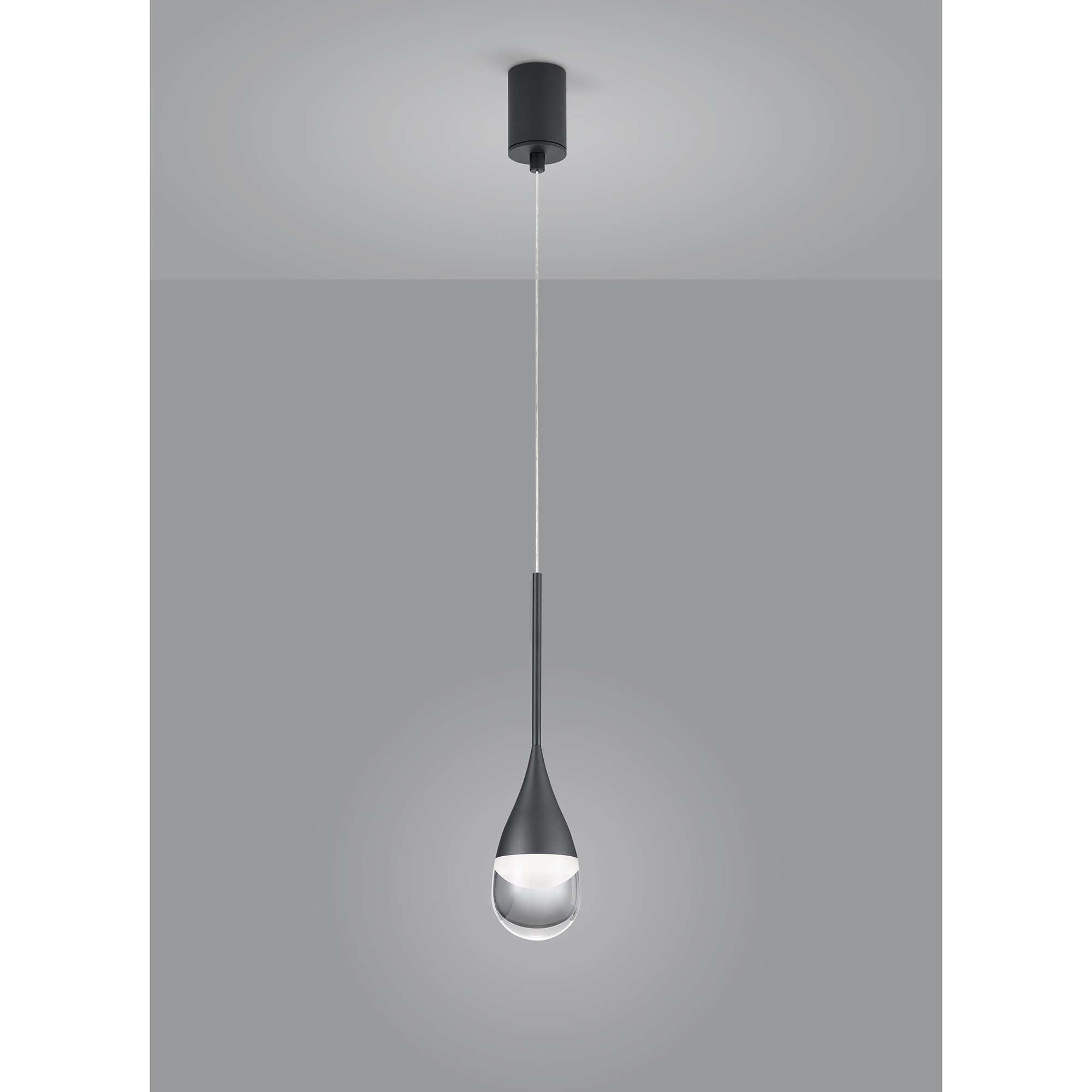 HELESTRA 16/2110.22 DEEP Pendelleuchte schwarz eloxiert IP20