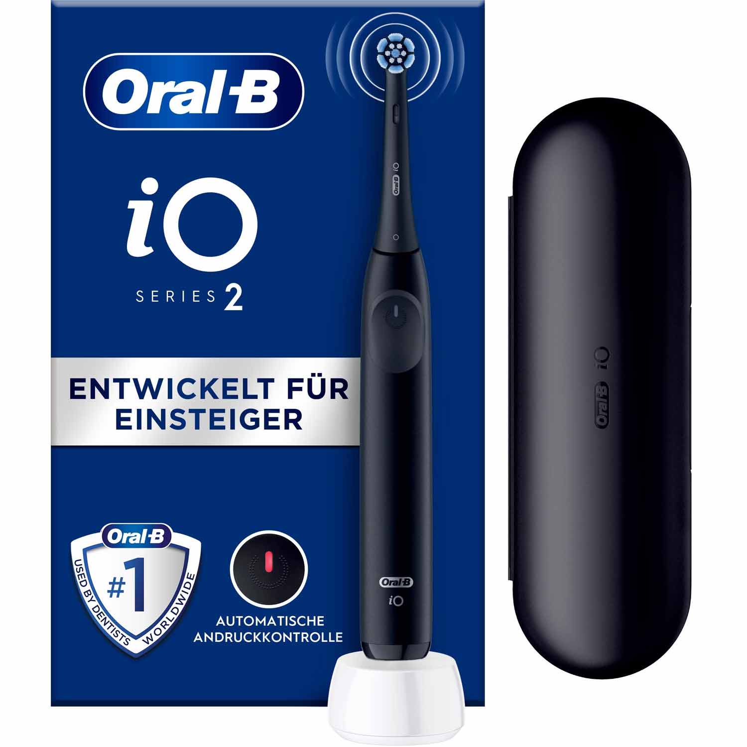 Oral-B iO Series 2 Elektrische Zahnbürste night black Special Edition