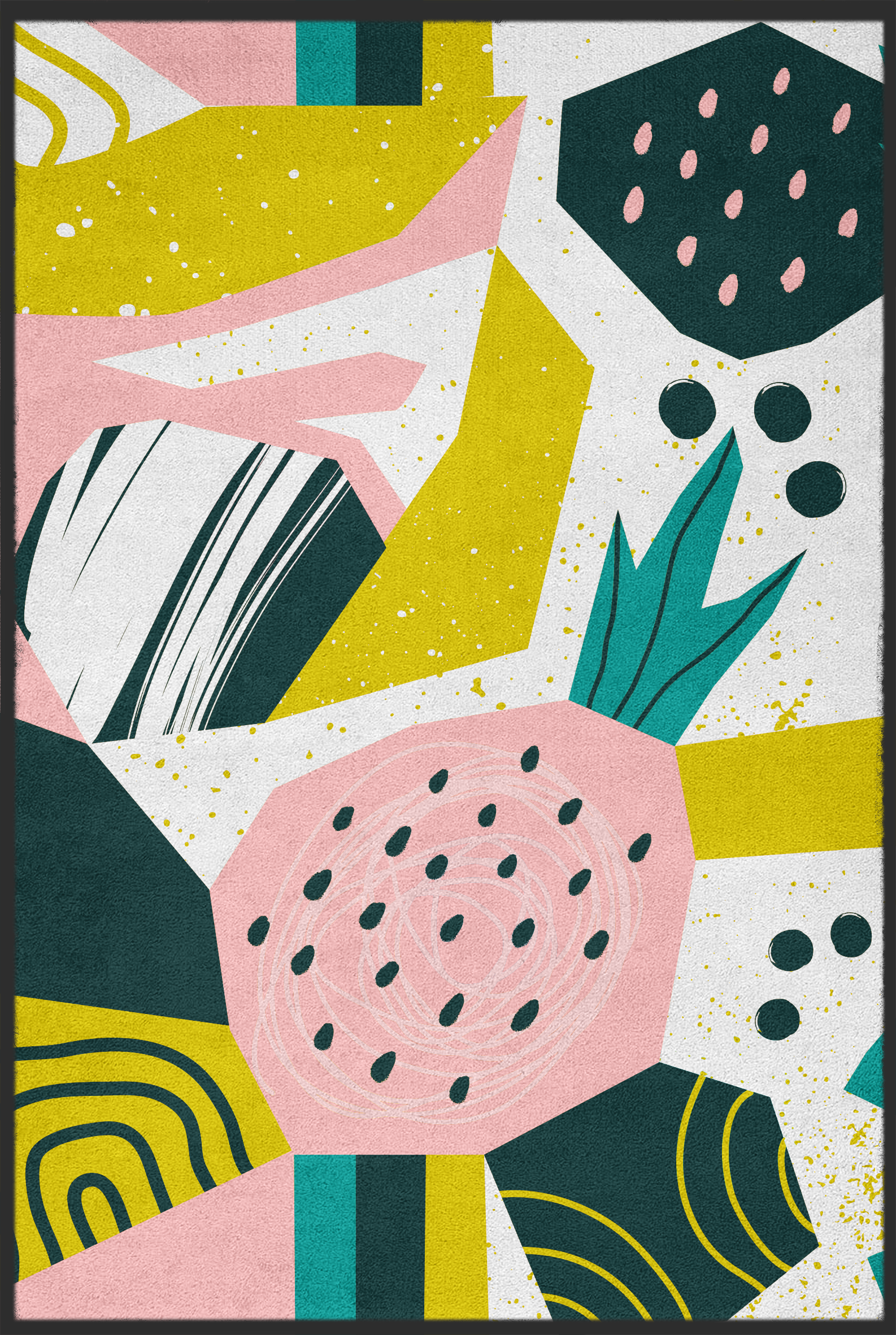 Teppich Patchwork 10122