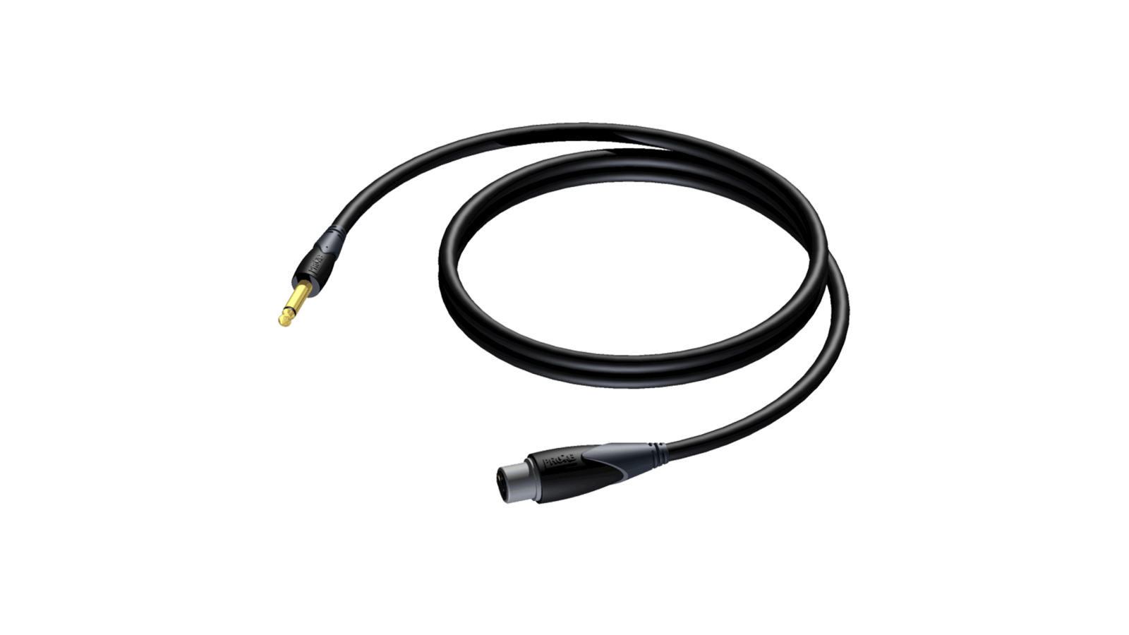 PROCAB CLA591/10 Lautsprecherkabel 6,3mm Klinke mono - XLR 3pol weiblich, Länge: 10 Meter