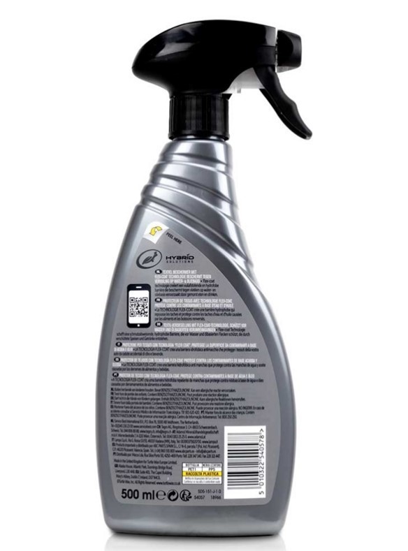 TURTLE WAX 54057 Textil / Teppich-Reiniger Pumpsprühflasche, Inhalt: 500l