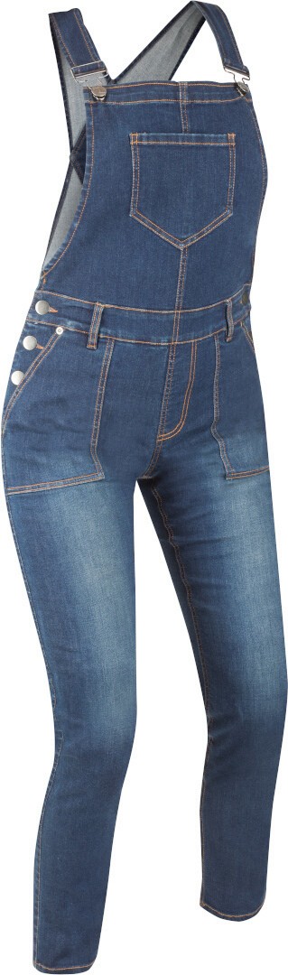 Segura Prisca Jeans de moto pour femmes, bleu, taille XL