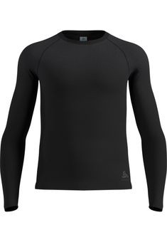 Performance Light Base Layer Langarmshirt, 15000 black, XXL, Odlo