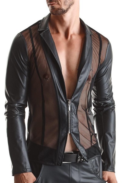 Wetlook Jacke mit Mesh-Einsätzen