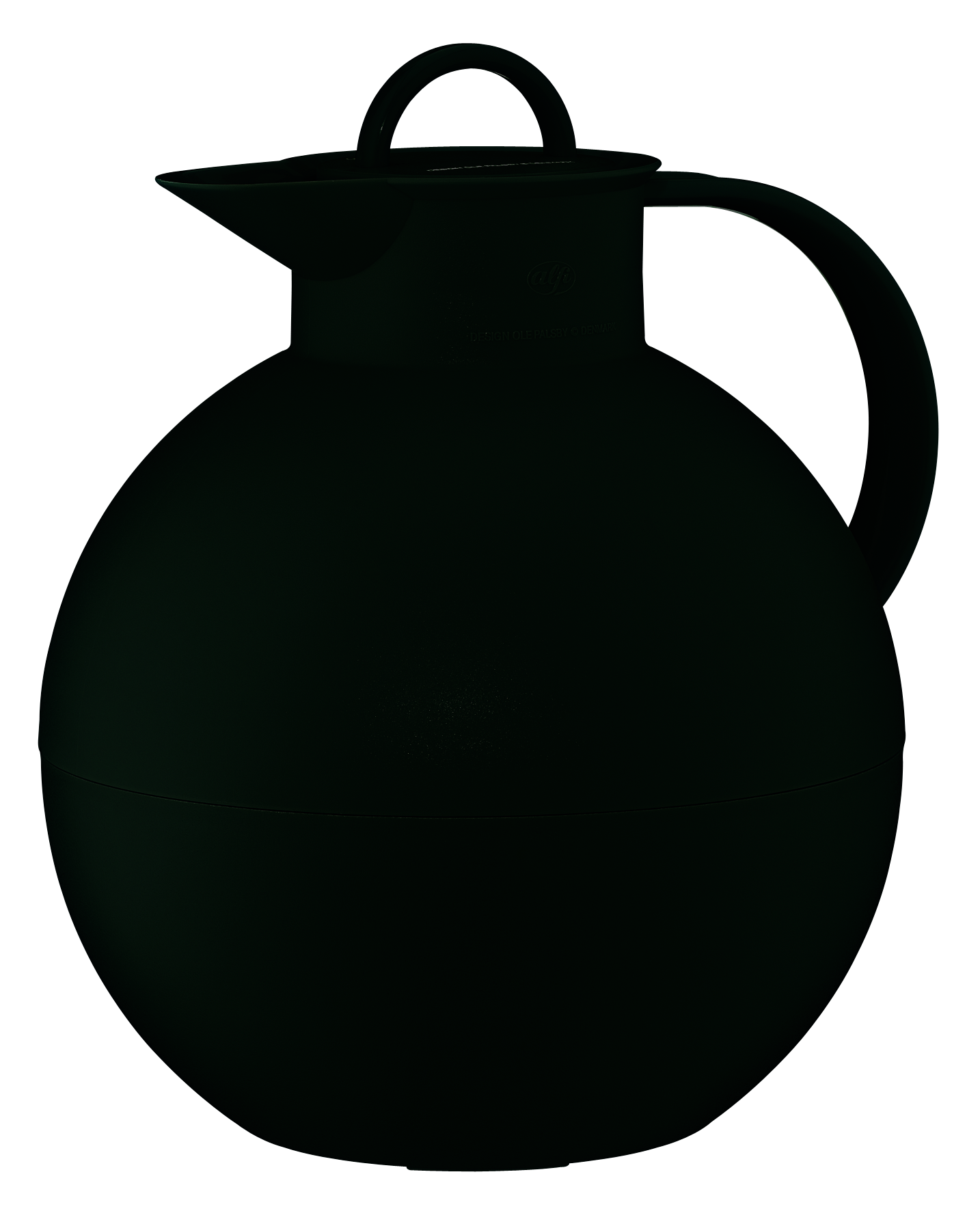 Isolierkanne KUGEL smoke pine mat 0,94l für Kaffee oder Tee 