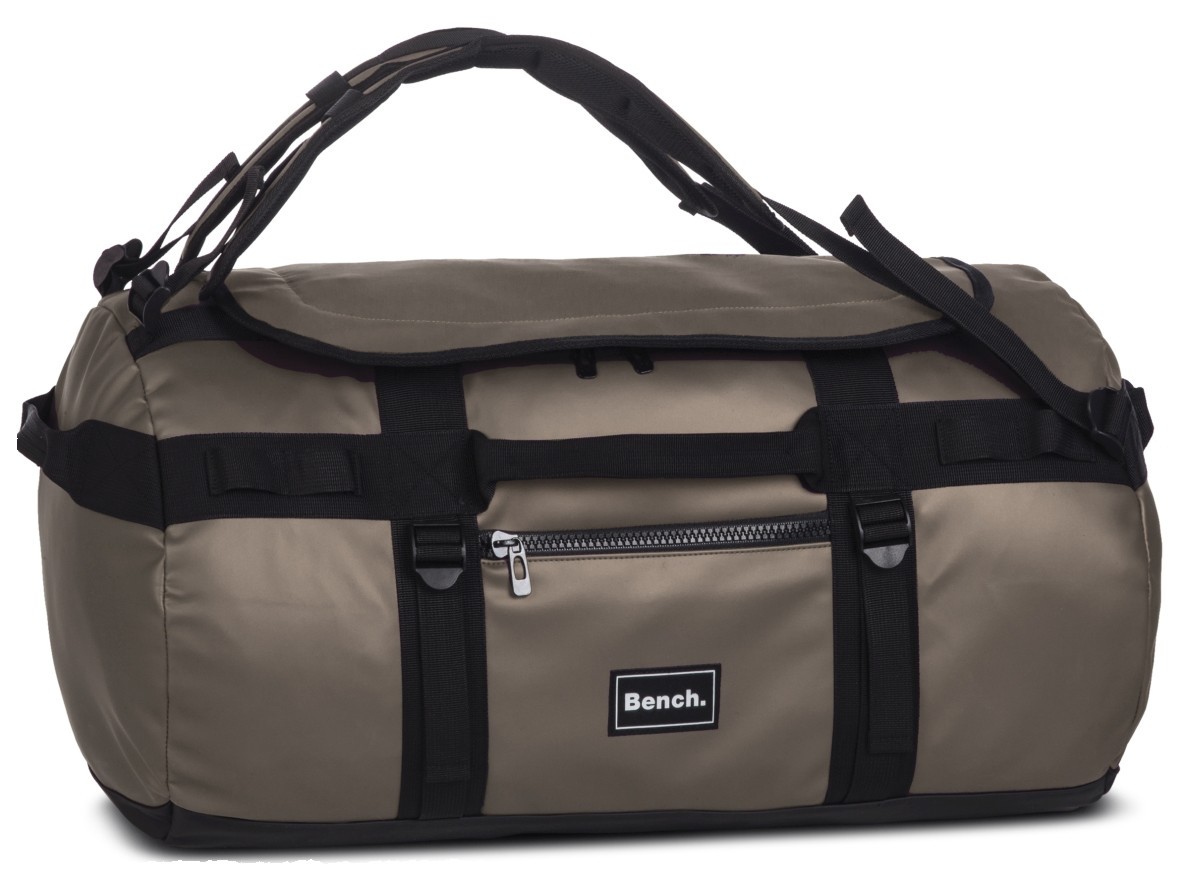 Bench Reistasche BENCH hydro Sporttasche Freizeittasche mit Trage-/Schulterriemen graubraun 45 Liter