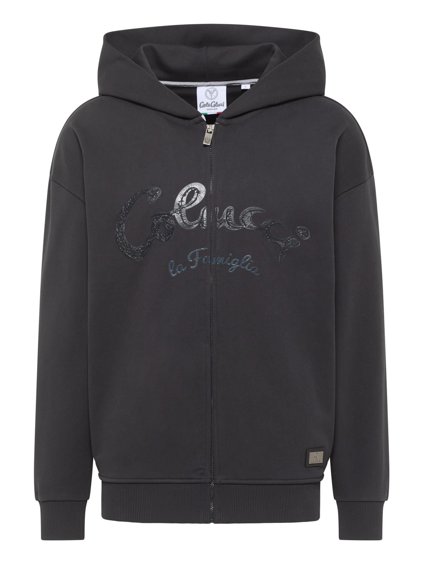 Oversize Sweatjacke - La Famiglia