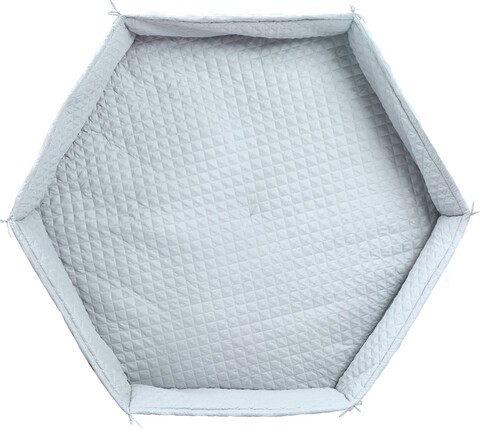 Roba Laufgittereinlage 6-eckig türkis – weiche Polsterung für Babys - Sehr gut