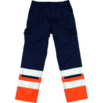 Arbeitshose Patos 12379-430, marineblau/orange, Größe C58, 82
