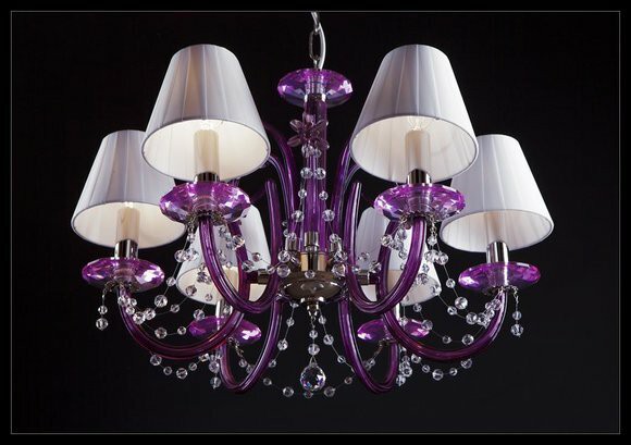 Decken Lampe Hänge Pendel Leuchte Strahler Luster Kronleuchter Bohemia