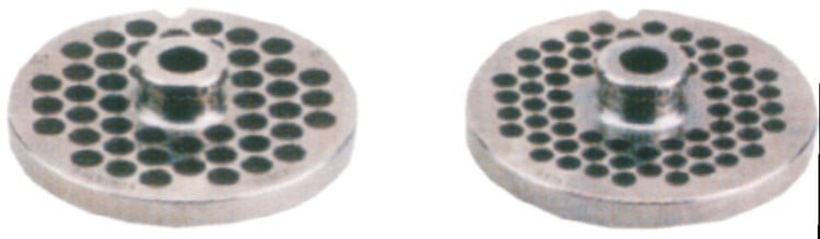 Satz-Lochscheiben Stahl für Fleischwolf Gr. 22