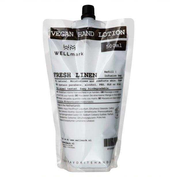 Wellmark Handcreme Nachfüllung Linnen - 500ml
