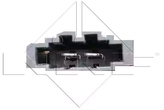 NRF 34034 Innenraumgebläse EASY FIT für Linkslenker, ohne integrierten Regler, mit Adapter