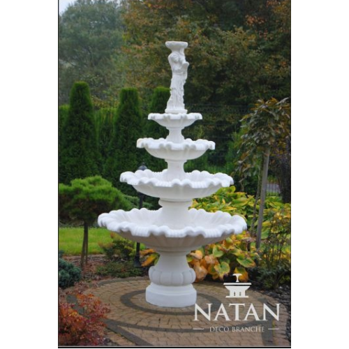 Zierbrunnen Springbrunnen Brunnen Garten Dekoration Fontaine Teich GRECO SHELLA