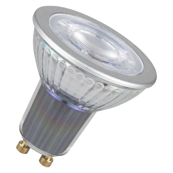 Osram® GU10 LED Leuchtmittel dimmbar, Strahler warmweiß 2700 8W = 100 Watt 750 Lumen Keramik Winkel 36º Länge 52 mm