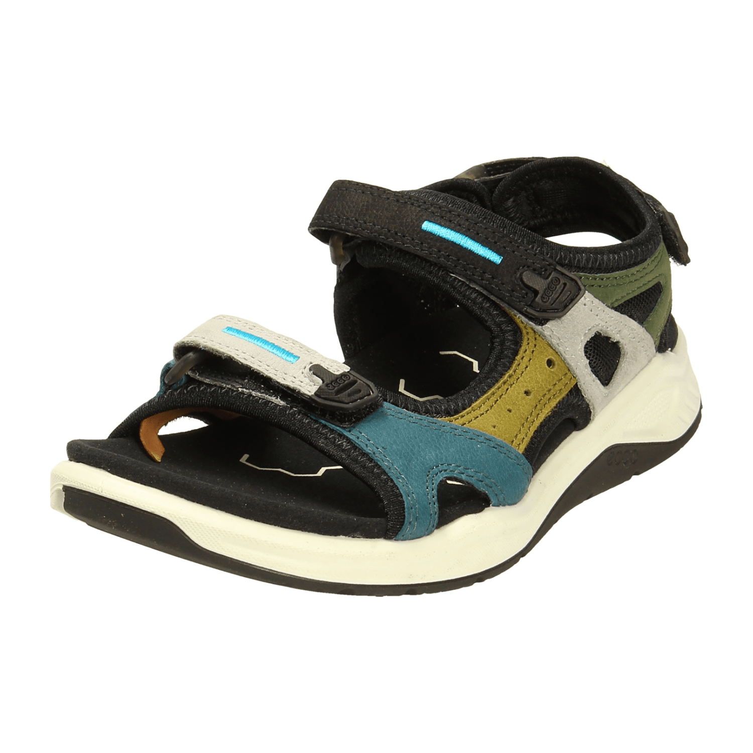 Ecco X-Trinsic Kinder Sandale bunt grau 710642 für Kinder, bunt, Gr. 26 EU
