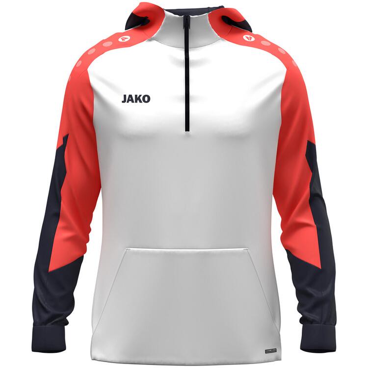     Jako Zip Hoodie Dynamic 6770 wei?/coral/marine - Gr. S
  