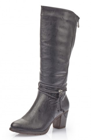 Rieker 96059-00 - Rieker Stiefel Schwarz