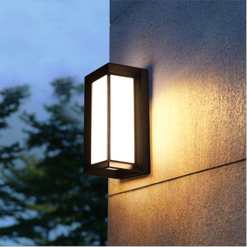 LED LAMPE MUR EXTÉRIEUR APPLICATIF IP65 BALCON LUMINES LUMINES DE PLACE DE SOINT PLACA