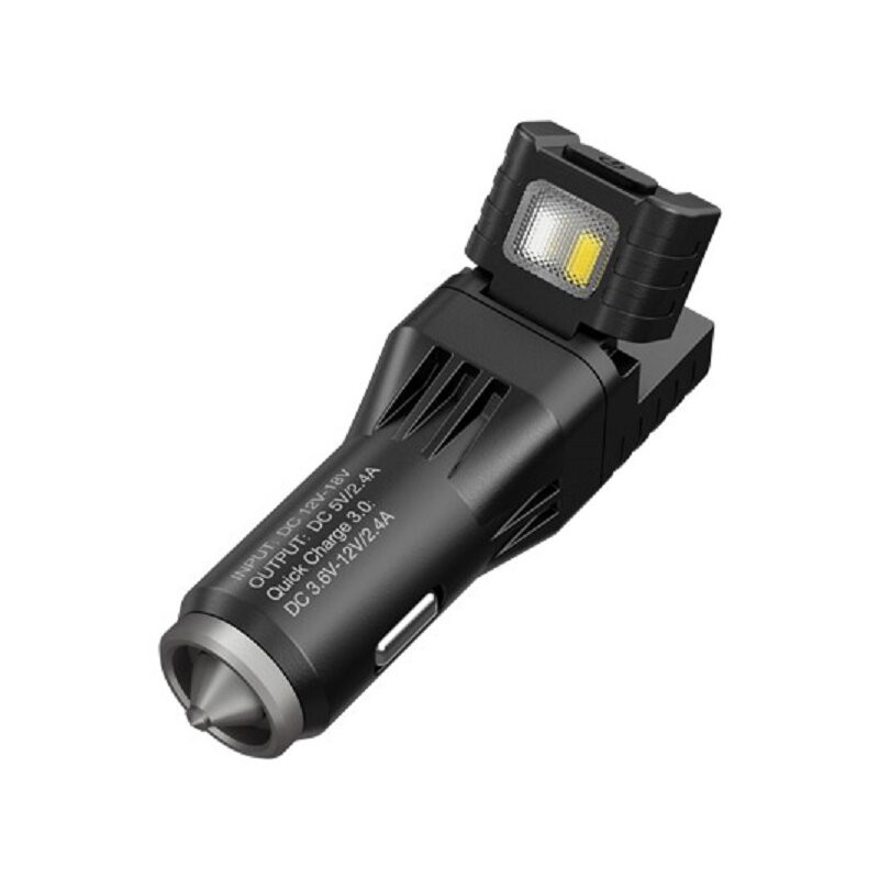 Nitecore VCL10 All in one Gadget USB-Ladegerät für 12V-Kfz-Anschluss multifunktional