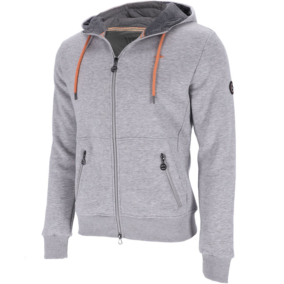 Schockemöhle Sports Herren Sweatjacke COLLIN, silver-melange L