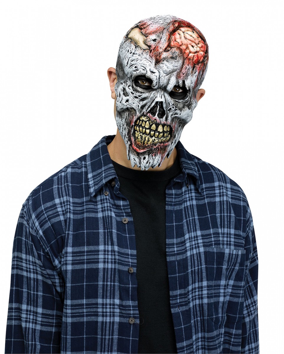 Decay Zombie Halbmaske für Erwachsene