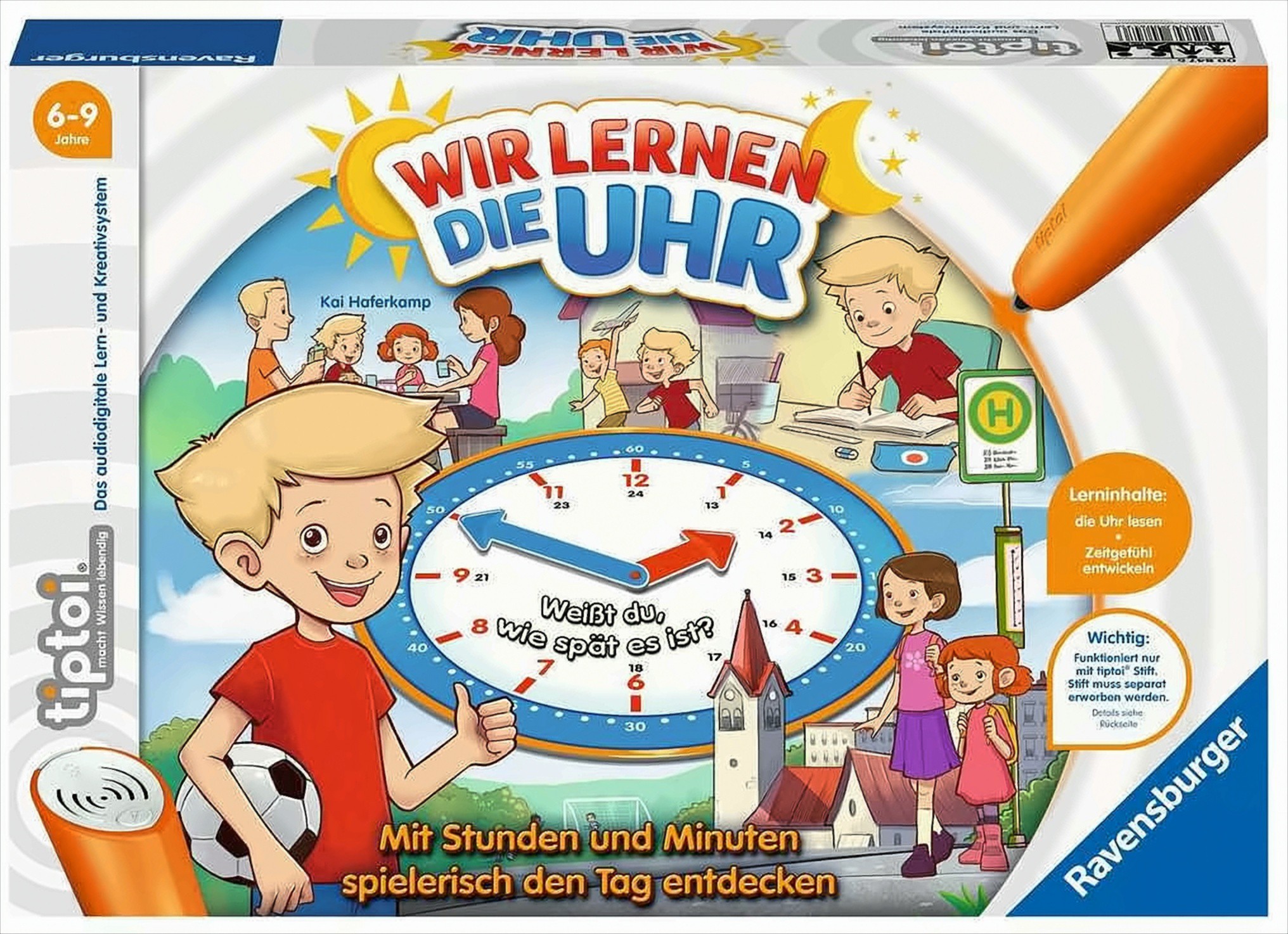 Ravensburger Spiel - tiptoi - Wir lernen die Uhr