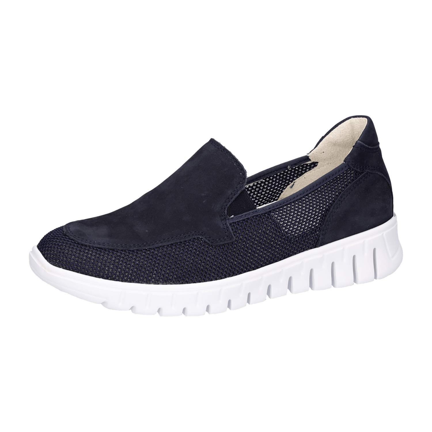 Waldläufer Slipper für Damen, blau, Gr. 38 ½ EU / 5,5 UK